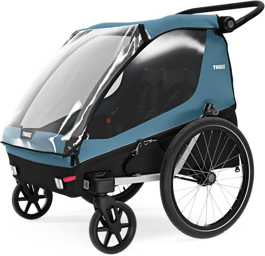 Thule Courier Bike Trailer, Aegean Blue, One Size